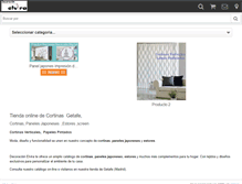 Tablet Screenshot of decoracionelvira.com